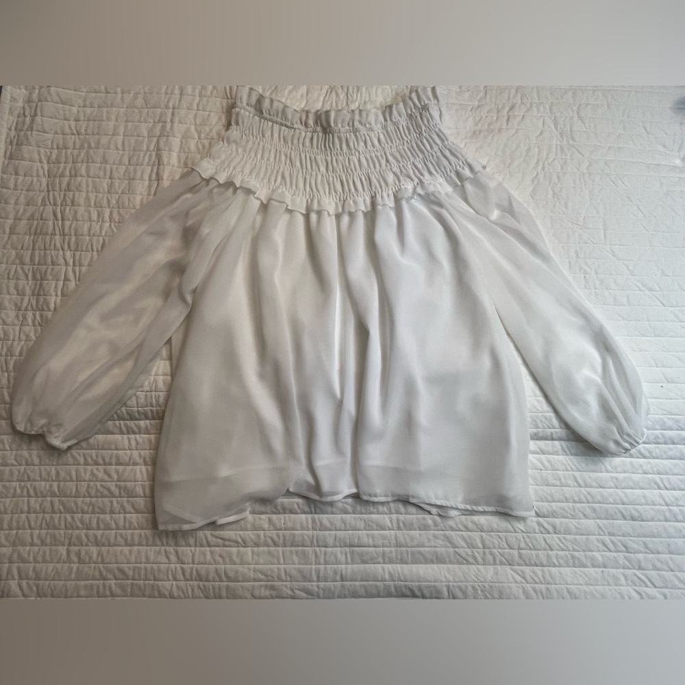 NWT Mazik white off shoulder blouse